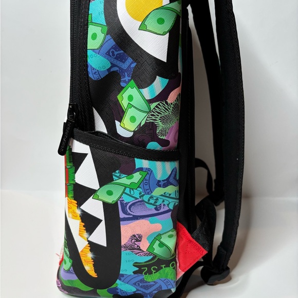 Sprayground Unisex Diablo Flexing On You DLXSV Backpack 910B7338NSZ Multicolor - Picture 6 of 16